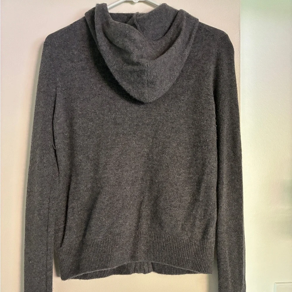 BCBGMaxAzria Cashmere Zip Hoody - Picture 2 of 7
